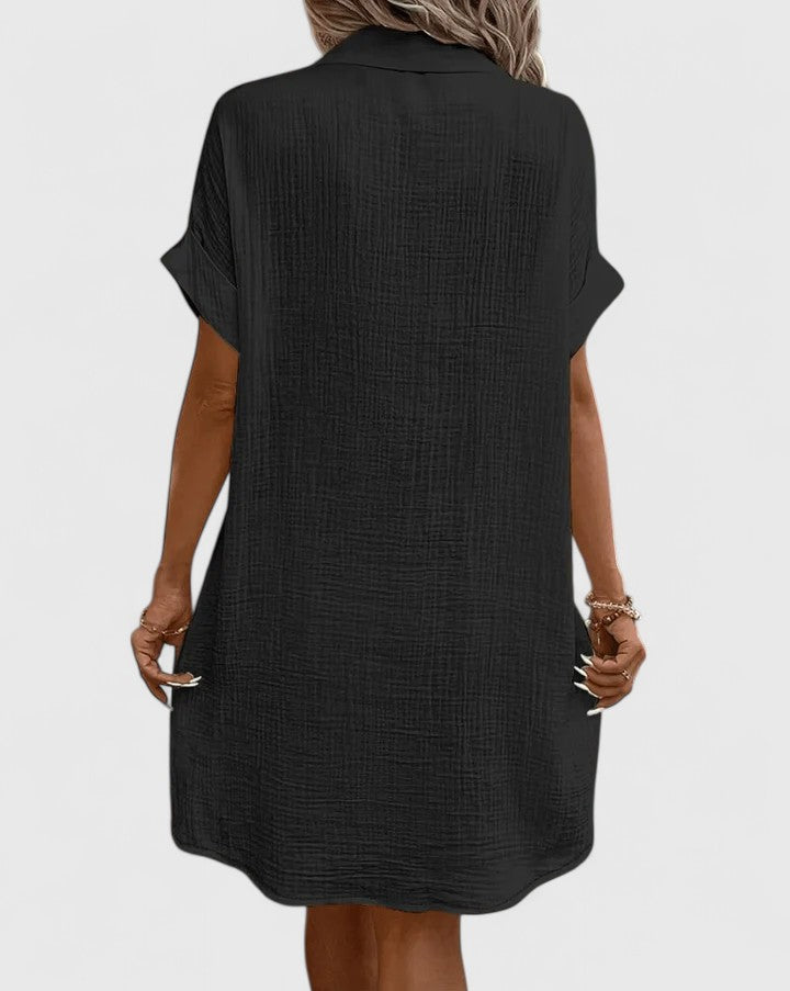 Willow | Elegant Women’s 2026 Graduation Relaxed Airy Midi Dress