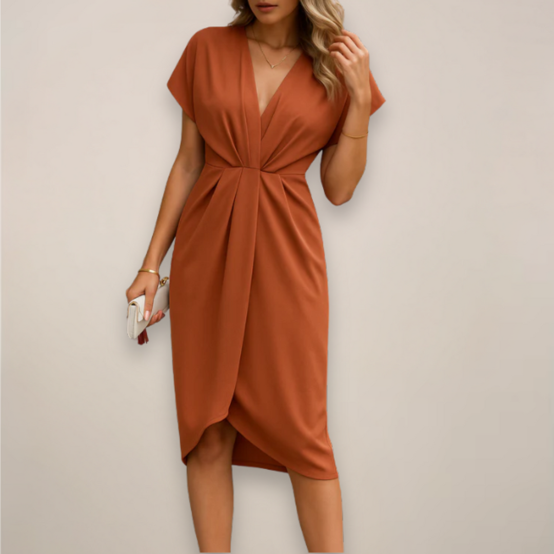 Daisy | Women V Neck Wrap Dress Style