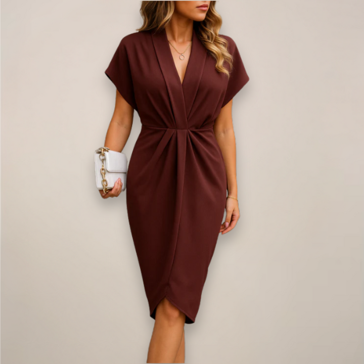 Daisy | Women V Neck Wrap Dress Style