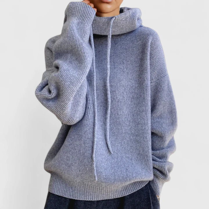Brenna | Cozy Knit Hoodie