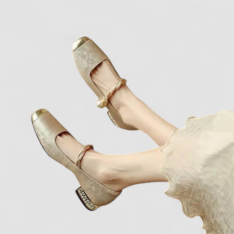 Payton | Women Mary Jane Low Heel Shoes