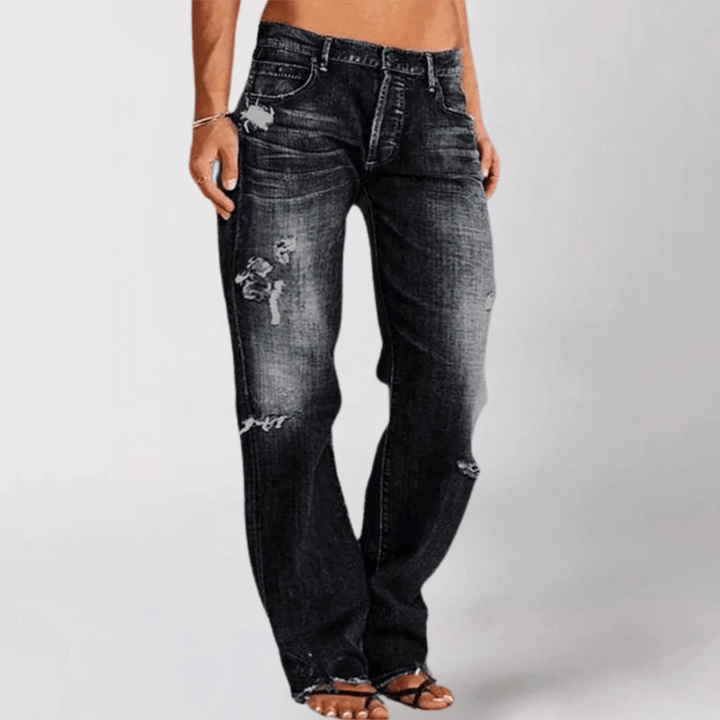 Eveline - Relaxed Fit Wide-Leg Jeans