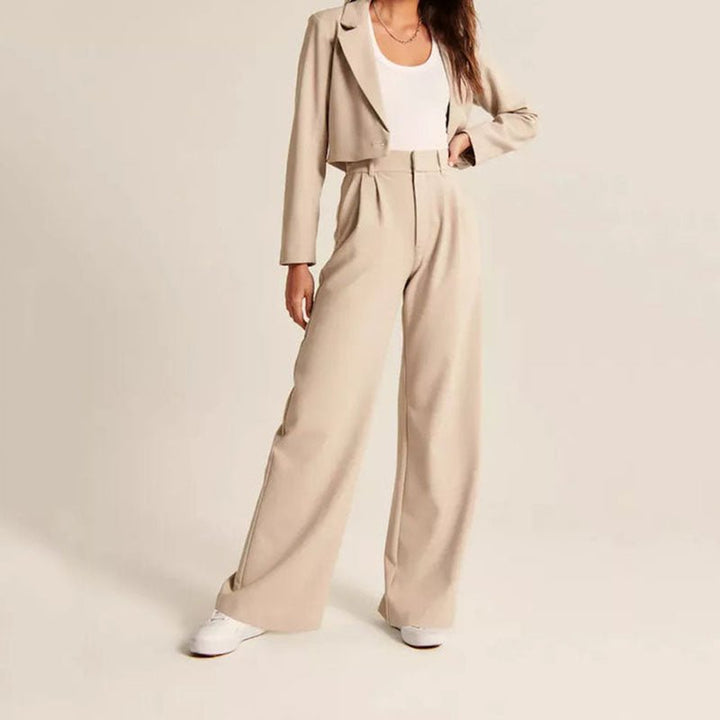 Liselot - Women's Loose Fit Wide Leg Trousers
