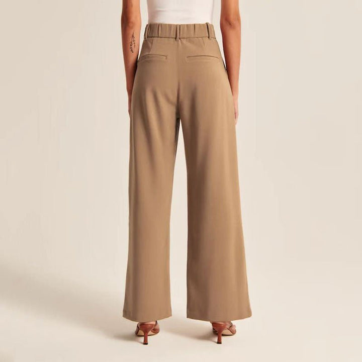 Liselot - Women's Loose Fit Wide Leg Trousers