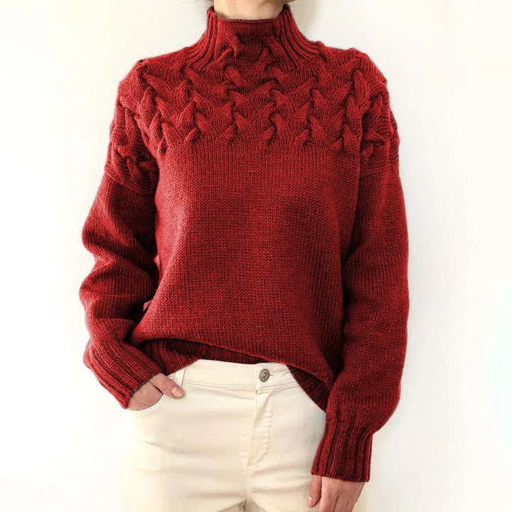 Athena | Textured Knit Sweater