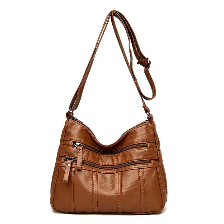 Nina - Soft Leather Crossbody Bag