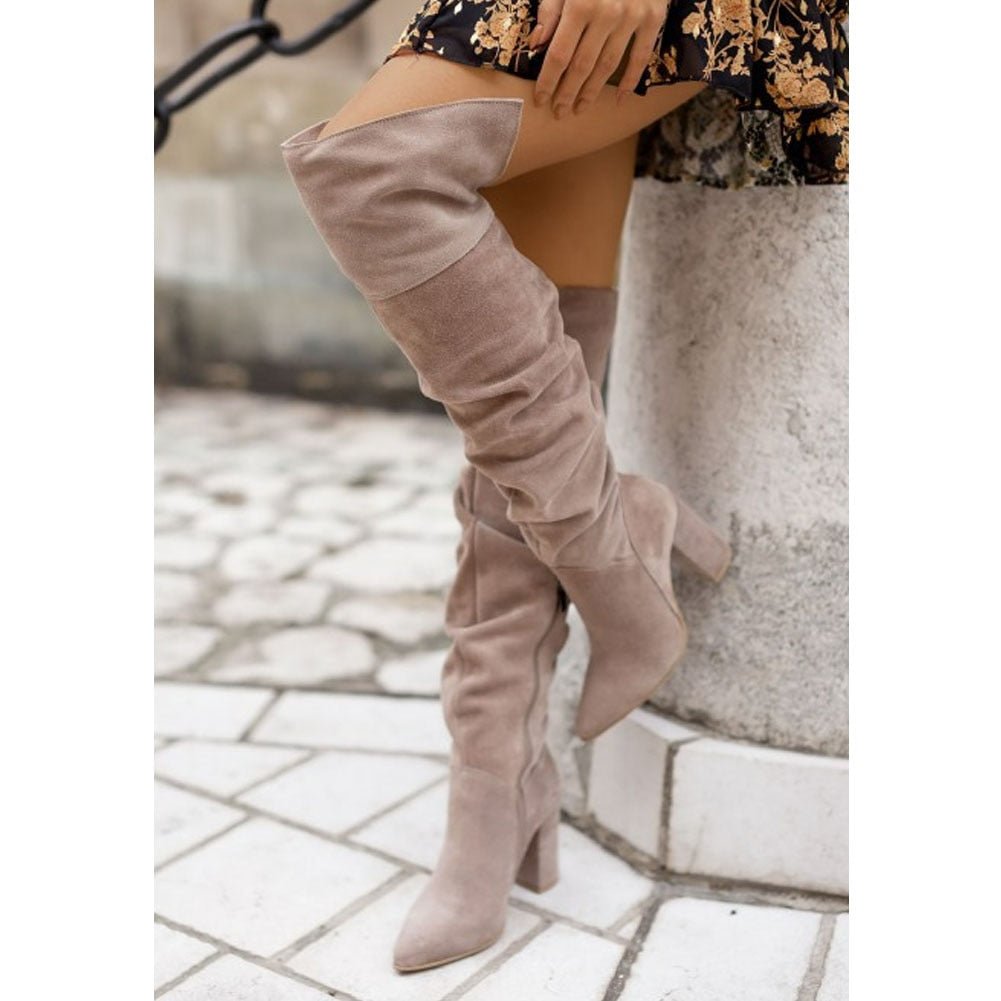 Audrey | Women’s Over The Knee High Heel Boots