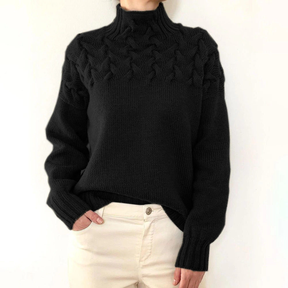 Athena | Textured Knit Sweater